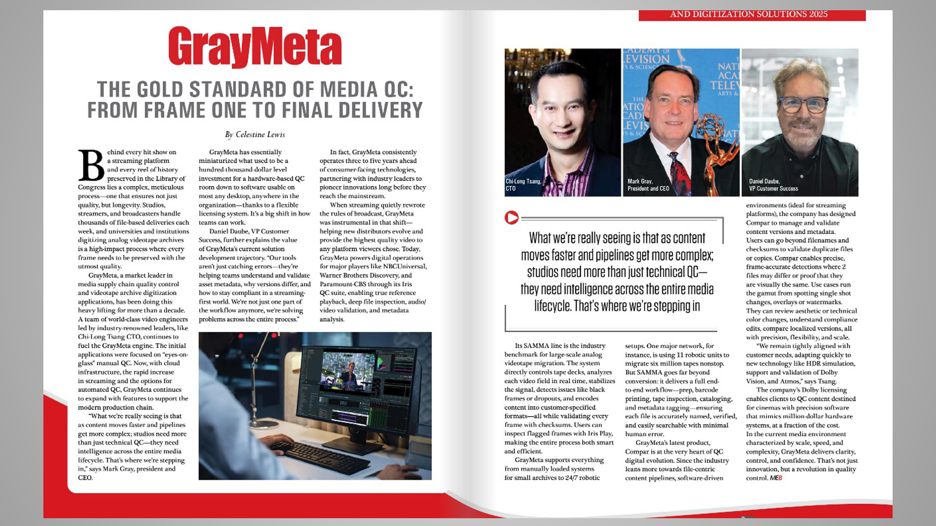 GrayMeta: The Gold Standard of Media QC