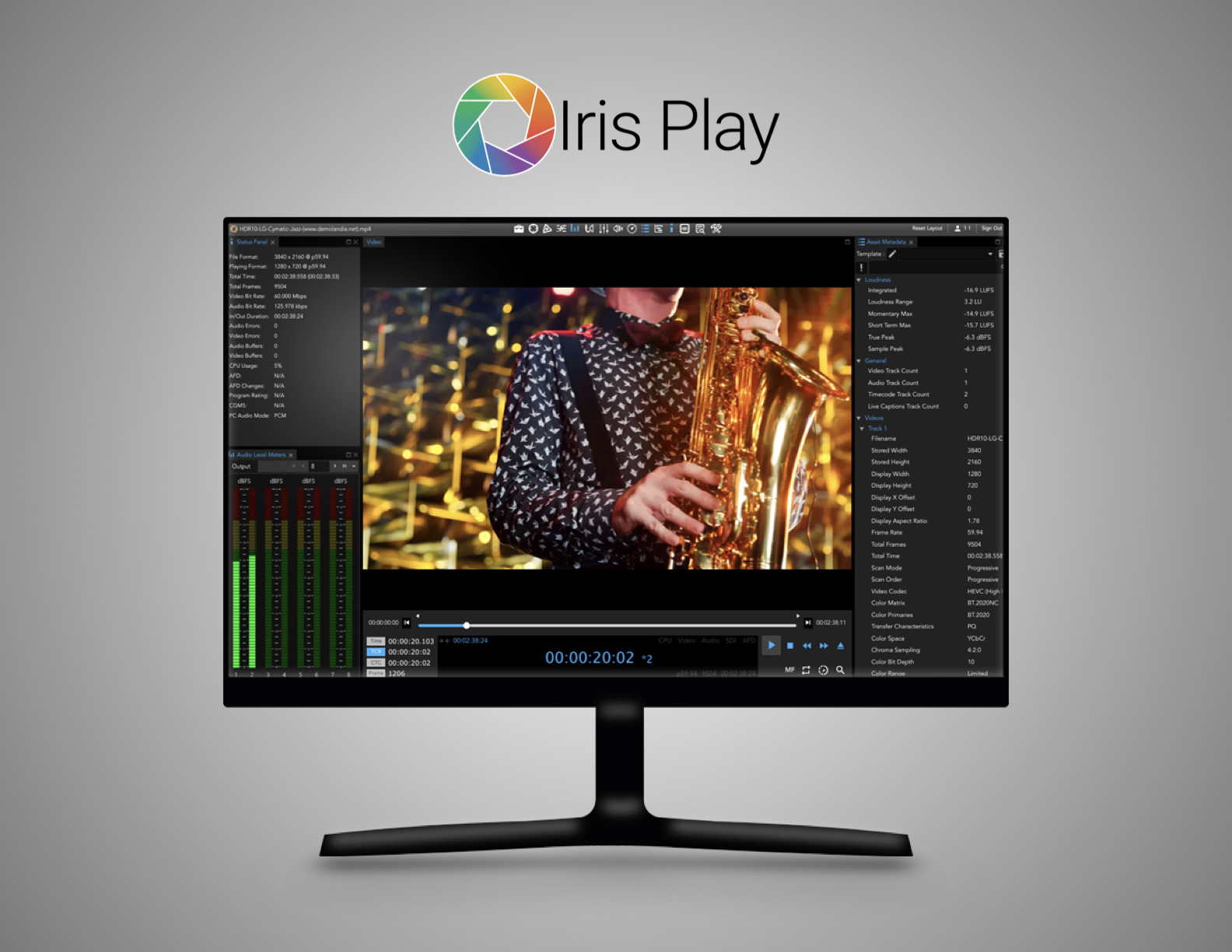 Iris Play software